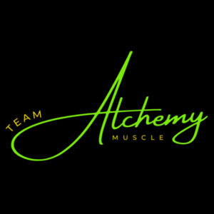 TEAM ALCHEMY MUSCLE - WOMEN'S FITTED T-SHIRT - BLACK - $J9S73Z$ Design
